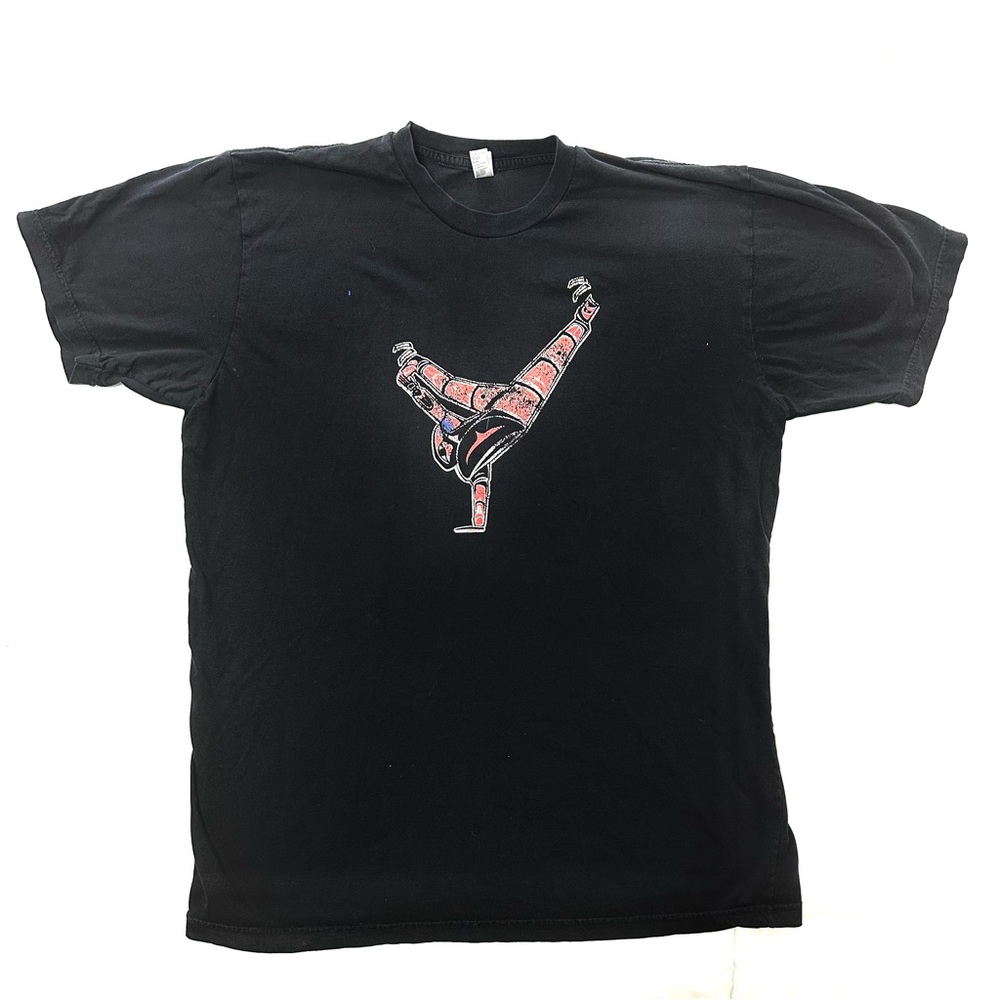 AMERICAN APPAREL | XL UNISEX BLACK TEE